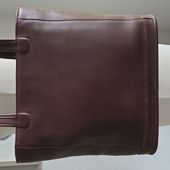 Vintage COACH Mahogany Bleeker Leather Tote Bag - Picture 4 of 14